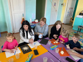 Мастер-класс в родительском клубе «Созвездие» Мастер-класс в родительском клубе «Созвездие».